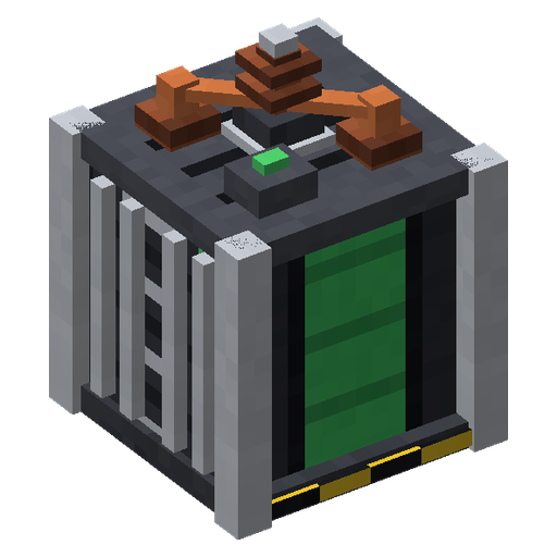 Batterie, rendu 3D