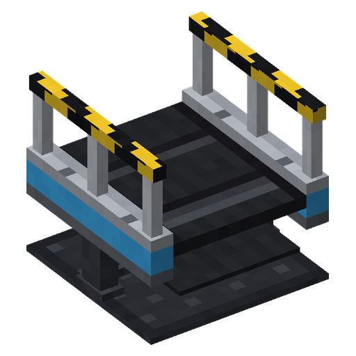 Passerelle, rendu 3D