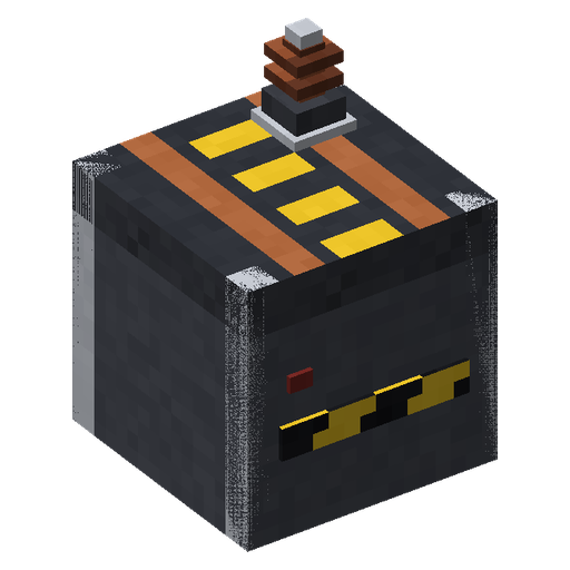 Borne de chariot, rendu 3D