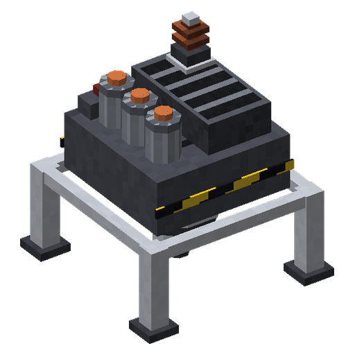 Laser minier, rendu 3D