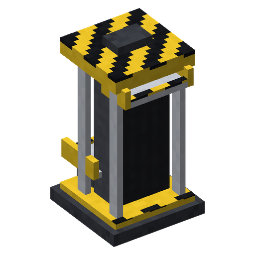 Monte-charge, rendu 3D