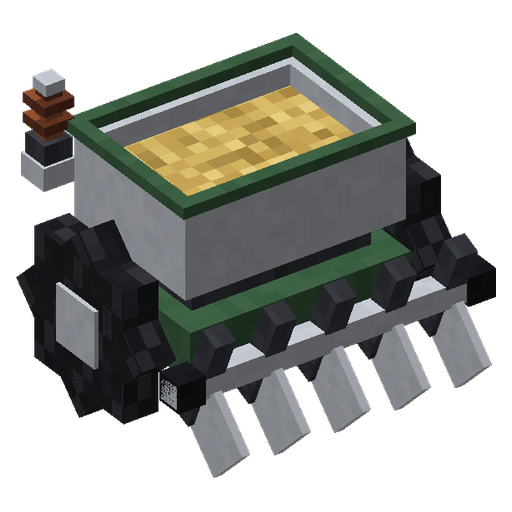 Planteur, rendu 3D