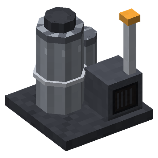 Raffinerie, rendu 3D